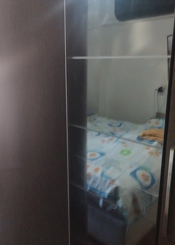 yatak Odası İçin Kahverengi ve Gri Gardırop - Görsel 2