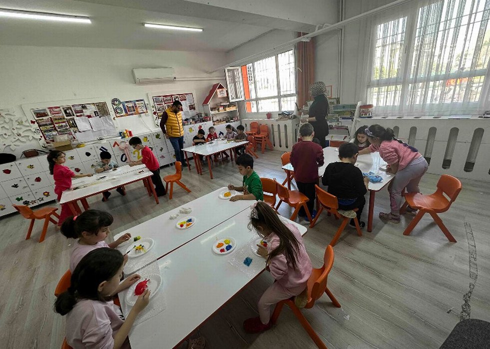 Beyaz taş boyama seti - Görsel 4