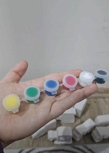 Taşıtlar taş boyama seti - Görsel 4