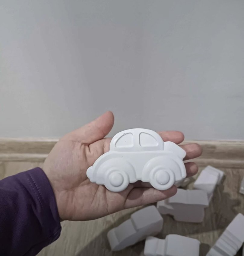 Taşıtlar taş boyama seti - Görsel 3