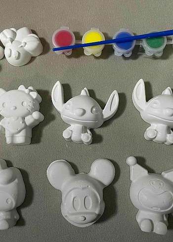 Karakter Figür Boyama Seti - Görsel 5