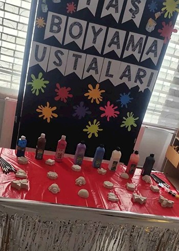 Renkli Boyama Seti taş boyama - Görsel 6