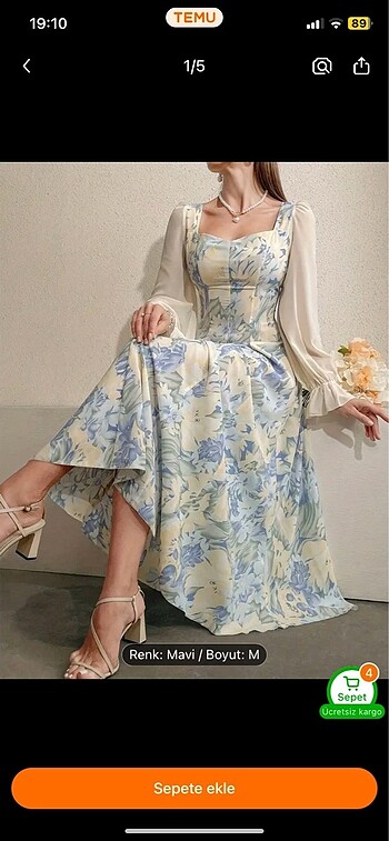 Vintage elbise