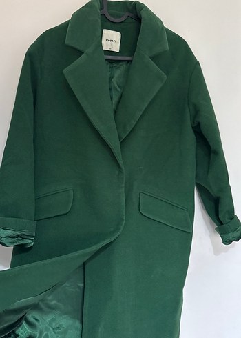 Koton Yeşil Oversize Kaban