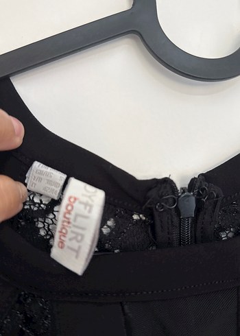 42 Beden siyah Renk Siyah Uzun StraplezAbiye Elbise