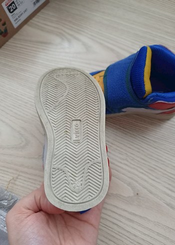 Mavi Unisex Çocuk Cırt Cırtlı Vicco Spor Ayakkabı - Görsel 2