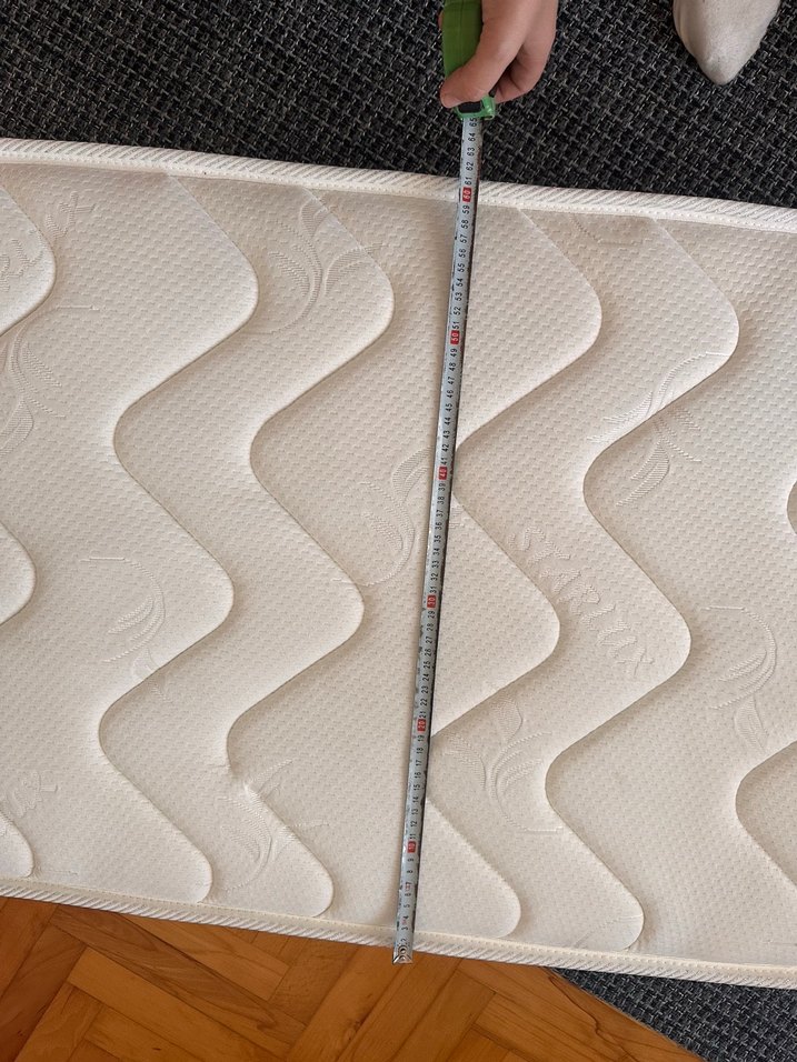 Gri Bebek Yatağı - Beyaz Kenarlı - Görsel 5