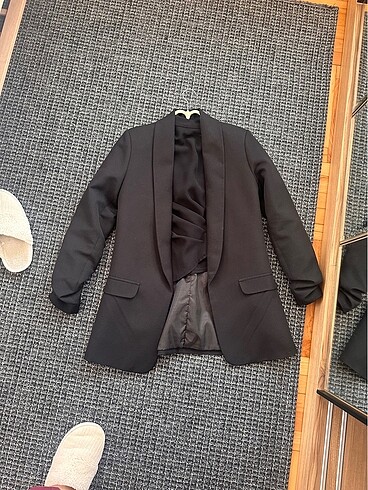 Blazer ceket ve bluz