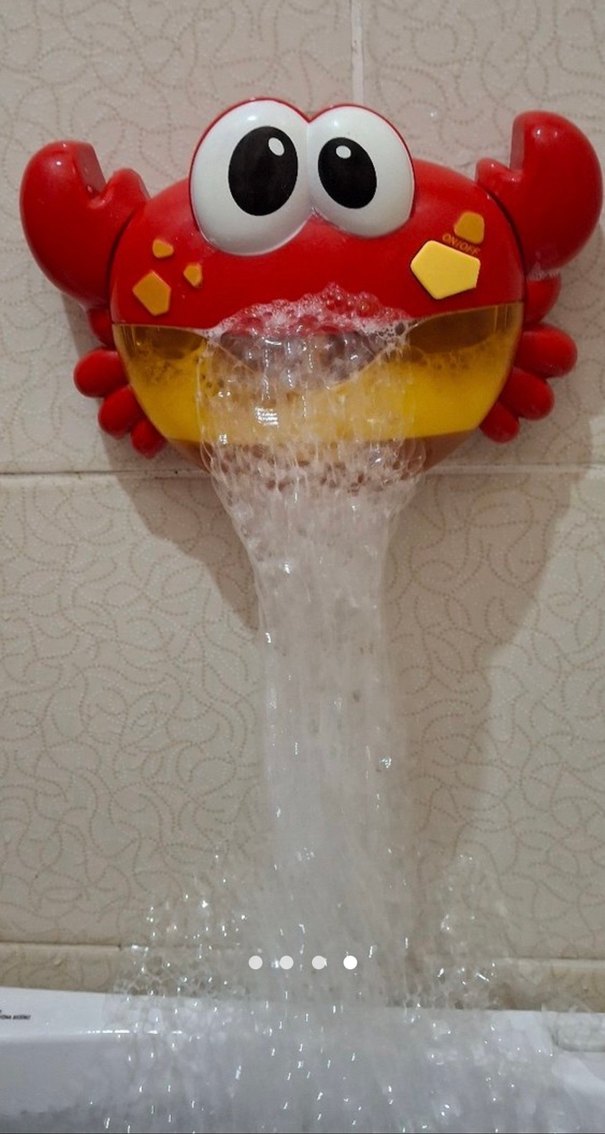 Kırmızı Renkli Yengeç Su Oyuncağı - Görsel 4