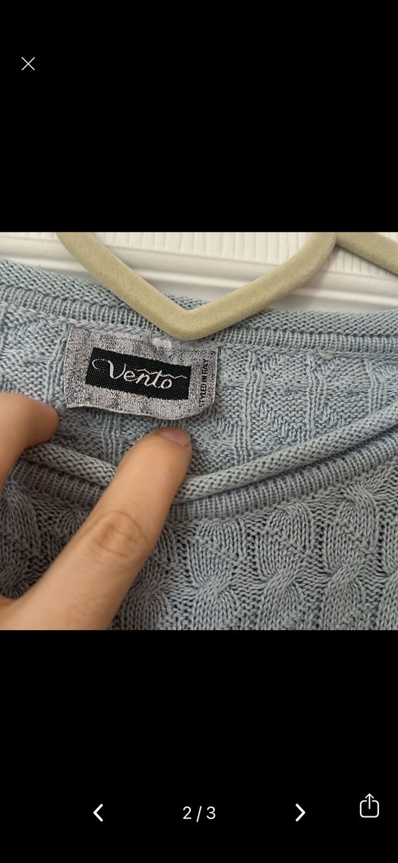 Gri Örgü Kadın Kazak - Görsel 2