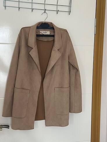 Pull and Bear Pull Bear Süet Ceket