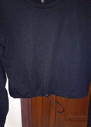Diğer Siyah Kadın Uzun Kollu Sweatshirt