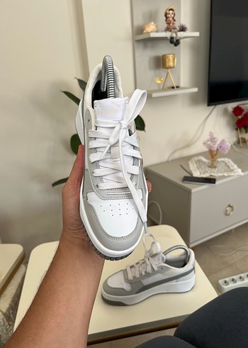 Puma Platform Topuklu Gri Puma Kadın Spor Ayakkabı orjinal 37.5
