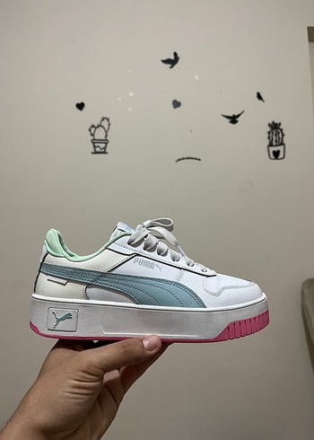 Puma orjinal Beyaz Kadın Spor Ayakkabı