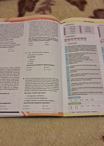 7. Sınıf Net Öğreten Fasiküller Sosyal Bilgiler - Görsel 4