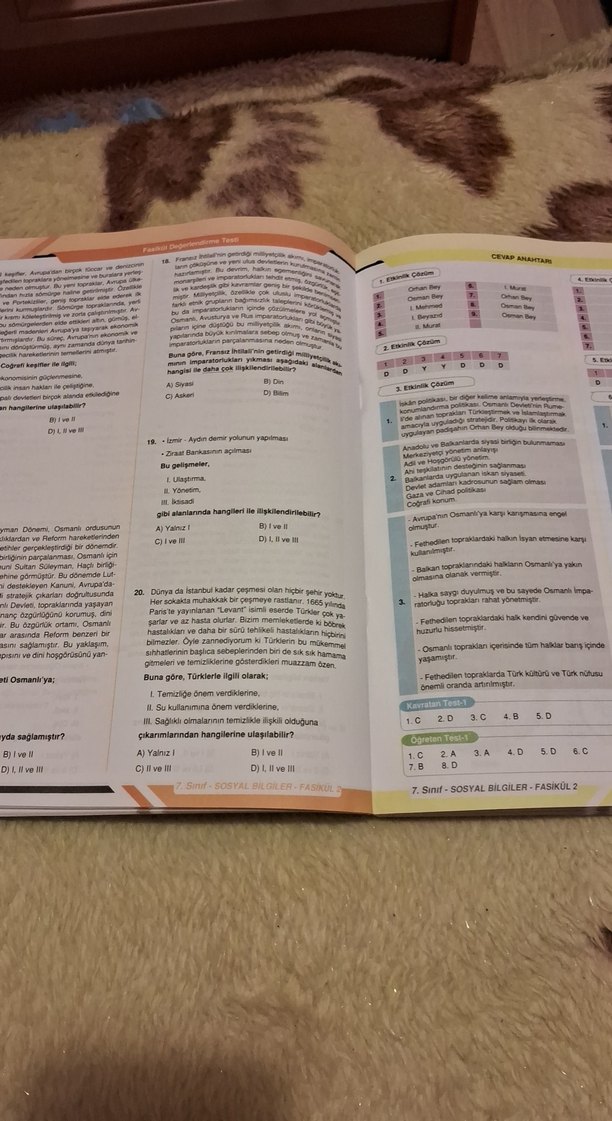 7. Sınıf Net Öğreten Fasiküller Sosyal Bilgiler - Görsel 4