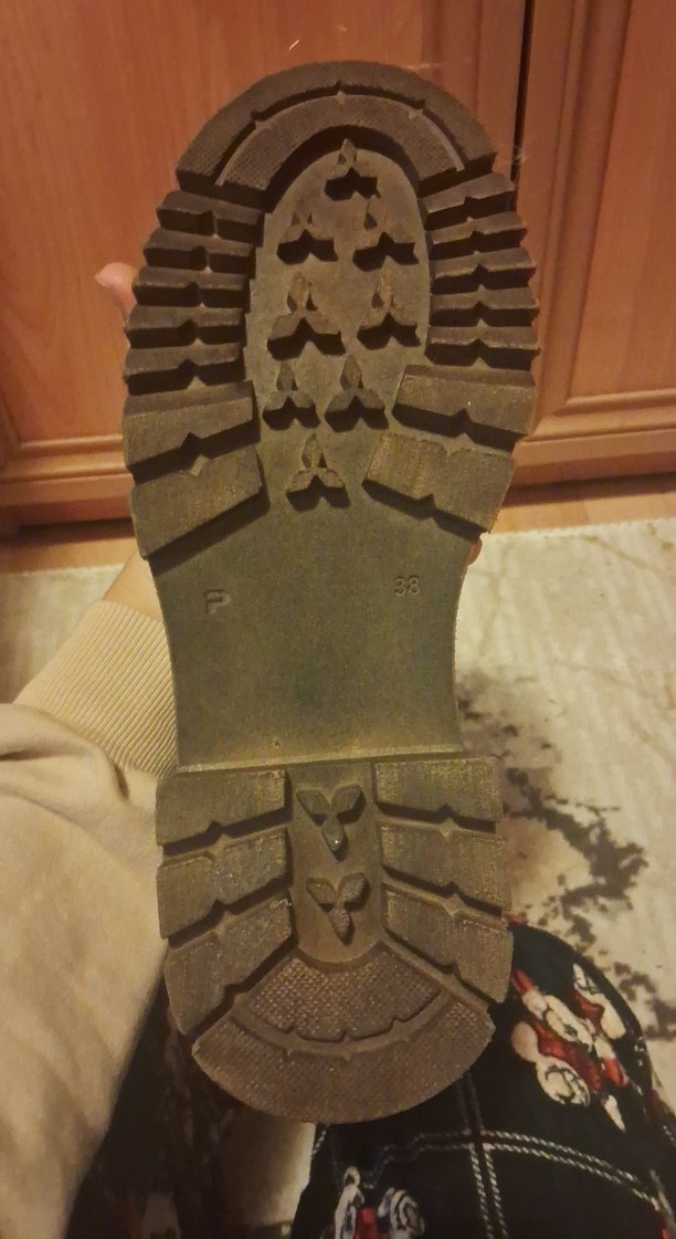 Bej Deri Kadın Topuklu Bot - Görsel 4