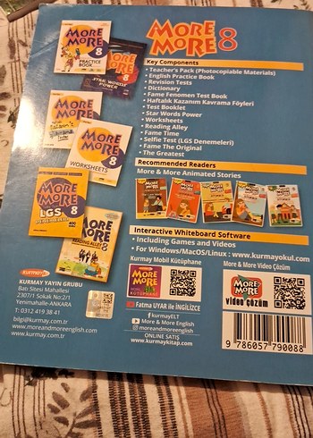 More More 8 Fame Fenomen İngilizce Test Kitabı - Görsel 2