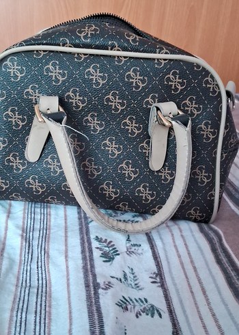 Guess Kadın Kahverengi Desenli Omuz Çantası - Görsel 2