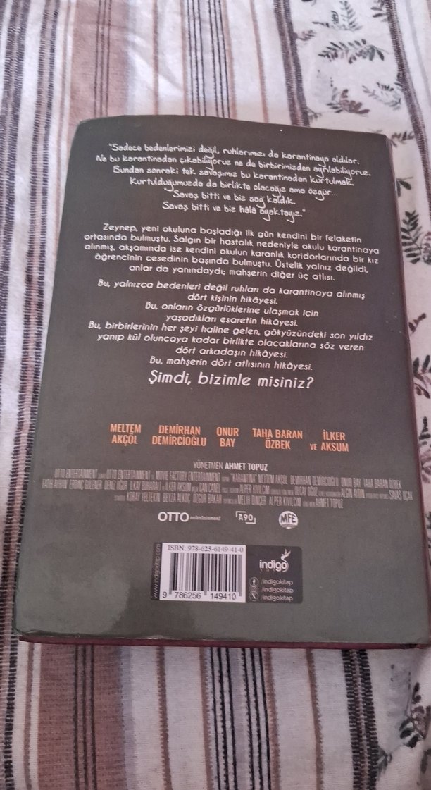 Karantina - Beyza Alkoç Roman - Görsel 2