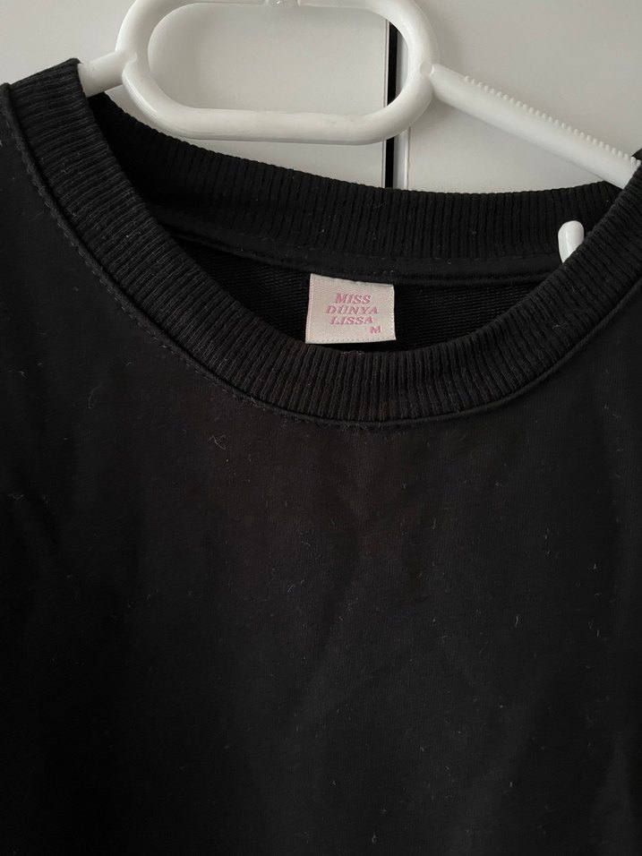 Siyah Deri kadın bluz - Görsel 2