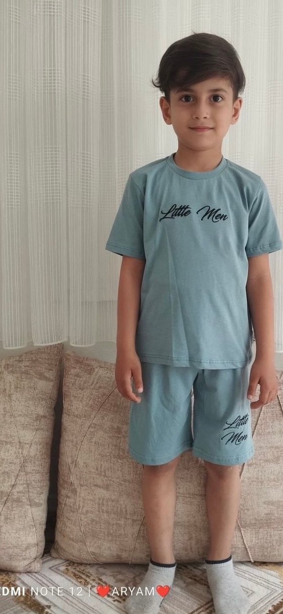 Turkuaz Renkli Erkek Çocuk takım - Görsel 2