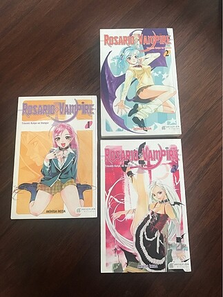 Rosario + Vampire 3lü set