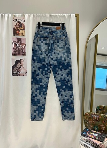 s Beden mavi Renk Louis vuitton jean takim