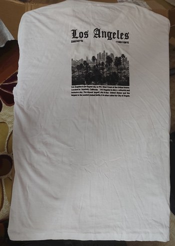 xl Beden Los Angeles t-shirt