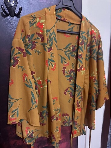 Çiçek desen kimono