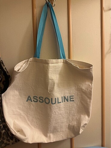  Beden Assouline canvas tote bag