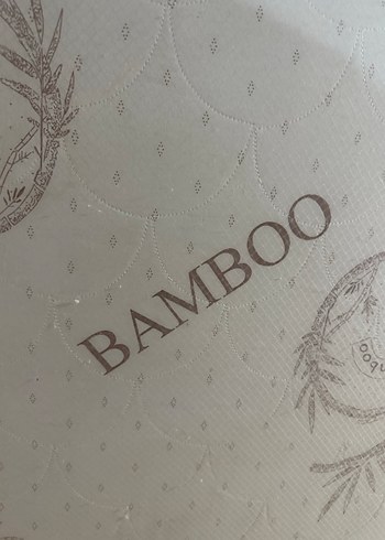 Bambi Gri Desenli Bambu Yatak