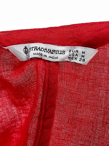 m Beden kırmızı Renk Stradivarius Yelek %70 İndirimli.