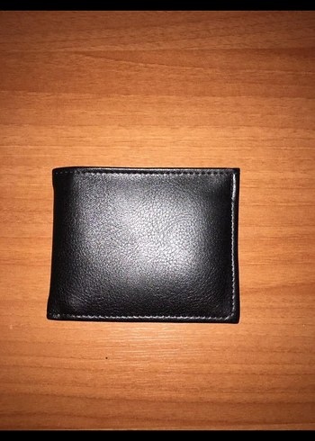 Parlak Siyah Minimalist Erkek Cüzdanı - Görsel 5