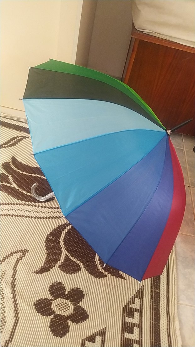 Renkli Pilili Kadın Şemsiye - Görsel 5