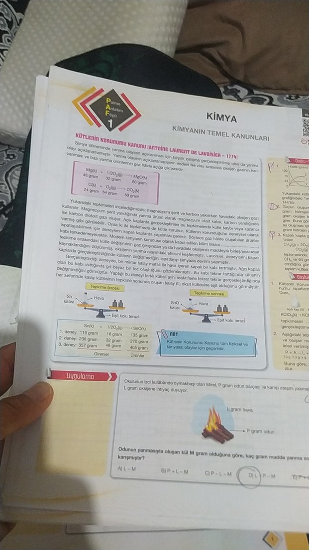 PAF Kimya Anlatım Föyleri - Palme Yayınları - Görsel 3
