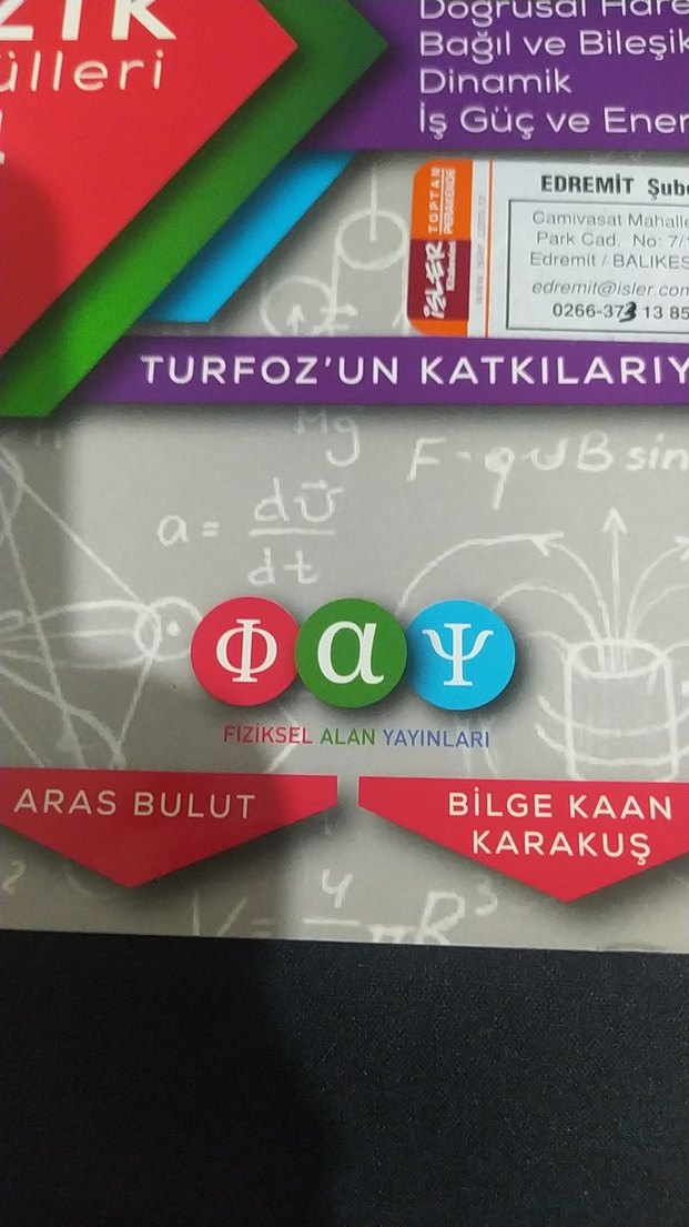 Fizik Fasikülleri 4 - Hareket ve Dinamik - Görsel 2