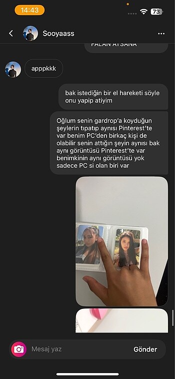 KÜFÜR FALAN EDİYO ŞİKAYET EDİN