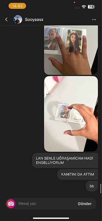  KÜFÜR FALAN EDİYO ŞİKAYET EDİN