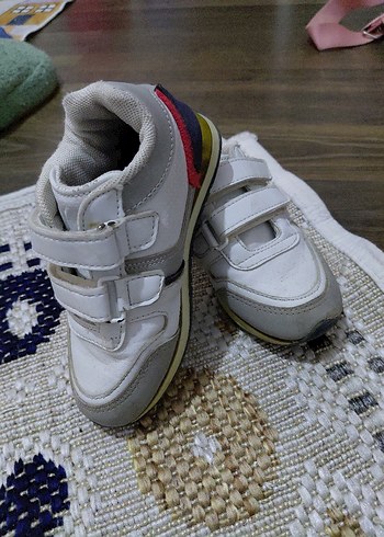 LC Waikiki Gri Beyaz Erkek Çocuk Spor Ayakkabı