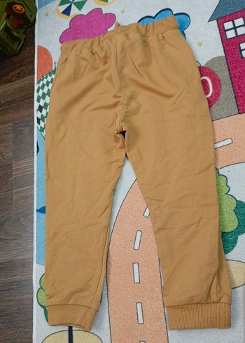 24-36 Ay Beden Garfield Baskılı Kahverengi Erkek Çocuk Eşofman Altı