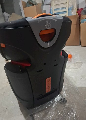 Siyah Çocuk Araba Koltuğu Yüksek Sırtlı - Görsel 3