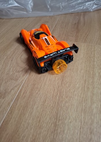 Turuncu Oyuncak Yarış Arabası - Görsel 2