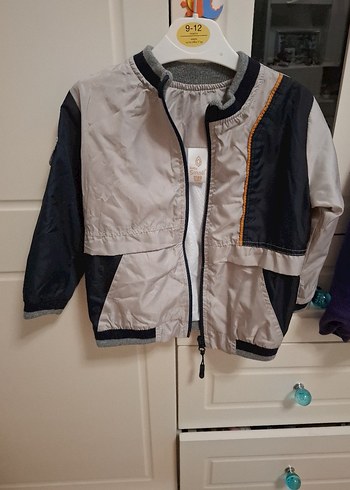 Gri Erkek Çocuk Fermuarlı Ceket - Görsel 3