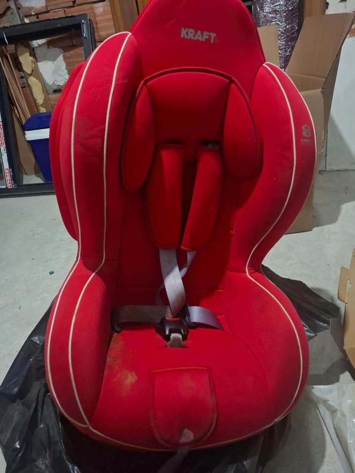 Kraft Kırmızı Çocuk Oto Koltuğu - Görsel 2