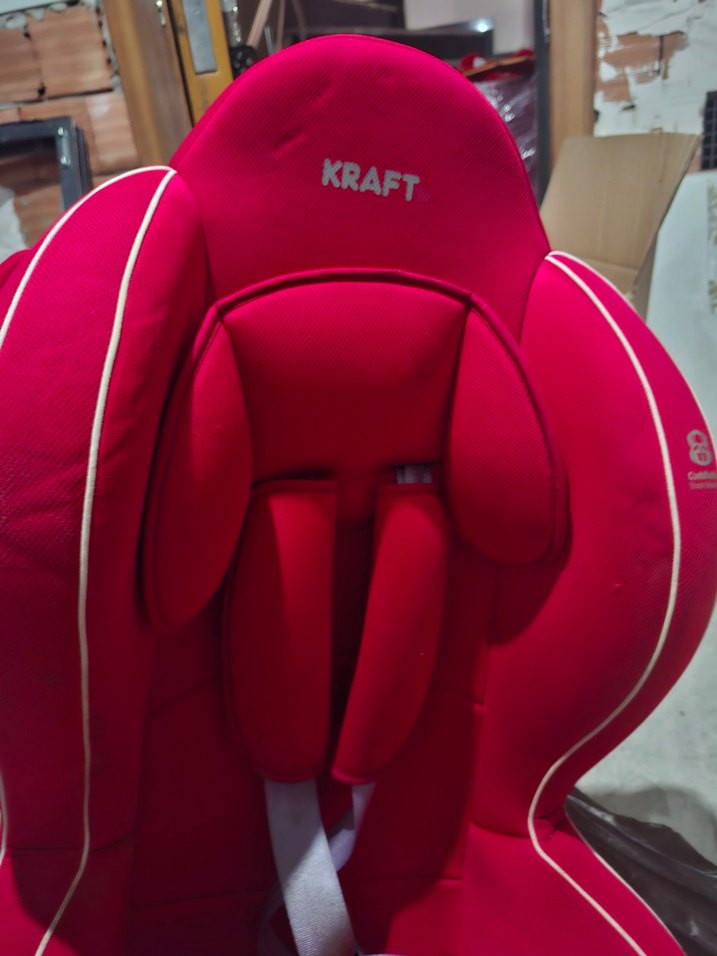 Kraft Kırmızı Çocuk Oto Koltuğu - Görsel 3