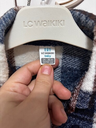 LC Waikiki Erkek bebek oduncu gömlek