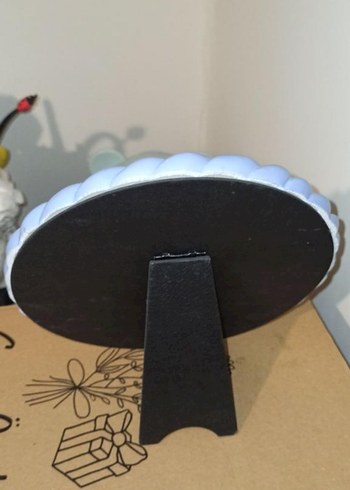 Mavi Pastel Yuvarlak Ayna - Görsel 2