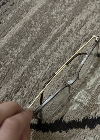 Vogue Gri Minimalist Kadın Gözlüğü