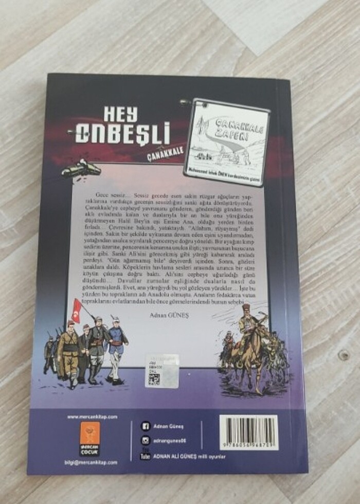 Hey Onbeşli Çanakkale kitabı  - Görsel 3